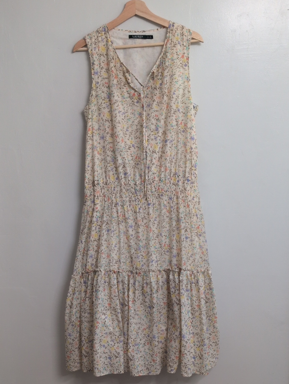 Ralph Lauren Floral Blouson Dress
